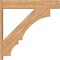 Ekena Millwork Balboa Block Smooth Outlooker, Western Red Cedar, 7 1/2"W x 40"D x 40"H OUT08X40X40BOA05SWR - alternate 3